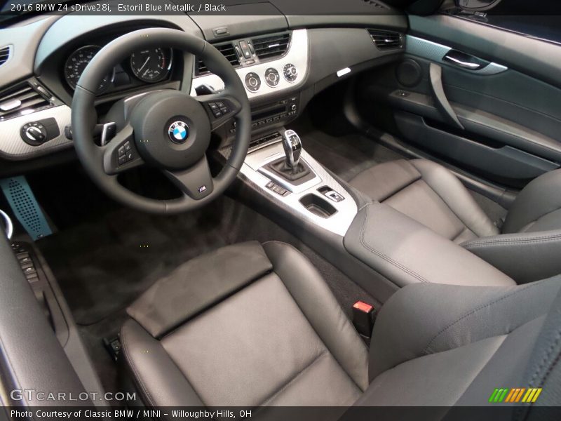 Black Interior - 2016 Z4 sDrive28i 