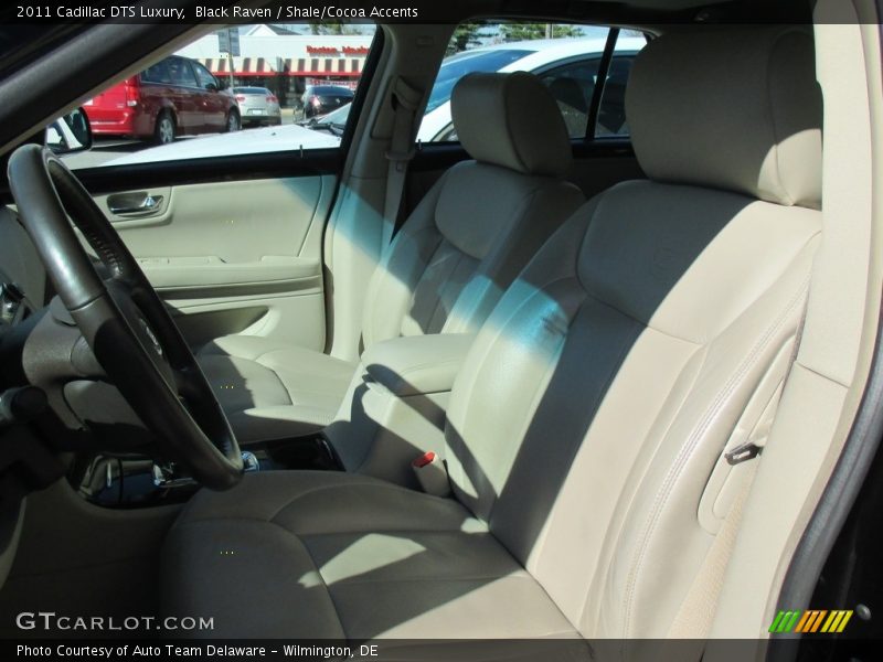 Black Raven / Shale/Cocoa Accents 2011 Cadillac DTS Luxury