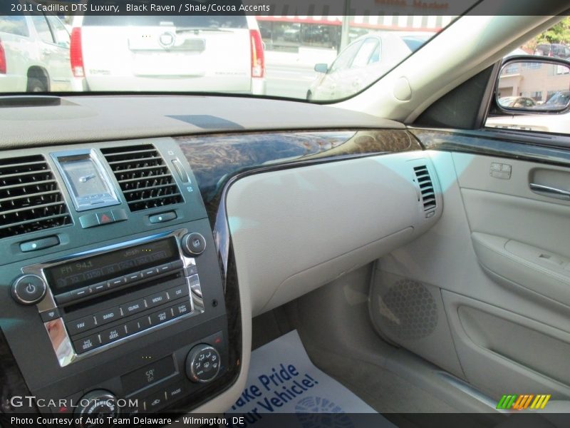 Black Raven / Shale/Cocoa Accents 2011 Cadillac DTS Luxury