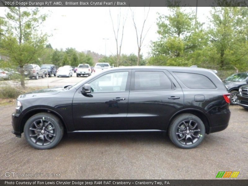  2016 Durango R/T AWD Brilliant Black Crystal Pearl