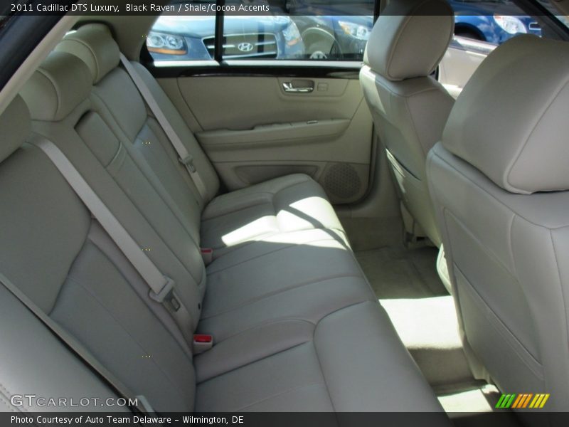 Black Raven / Shale/Cocoa Accents 2011 Cadillac DTS Luxury