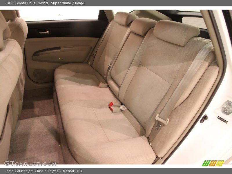 Super White / Beige 2006 Toyota Prius Hybrid