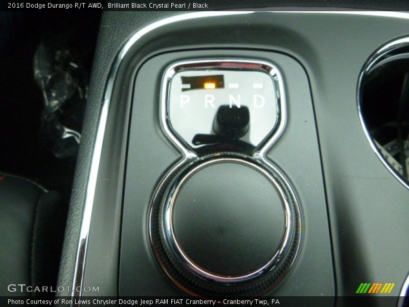 Brilliant Black Crystal Pearl / Black 2016 Dodge Durango R/T AWD
