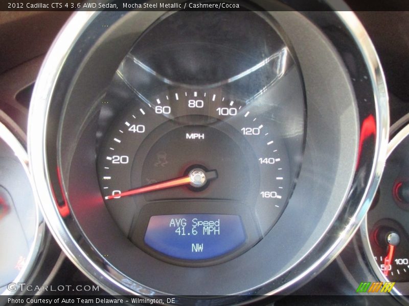 Mocha Steel Metallic / Cashmere/Cocoa 2012 Cadillac CTS 4 3.6 AWD Sedan