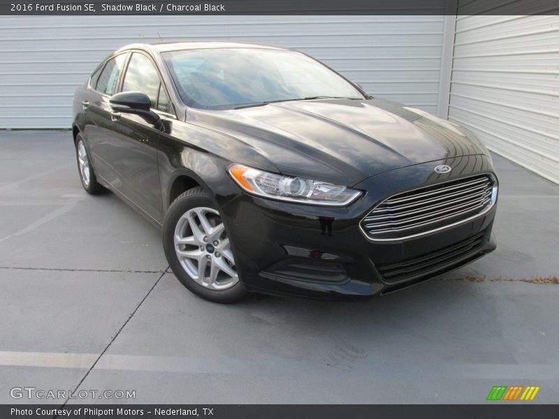Shadow Black / Charcoal Black 2016 Ford Fusion SE