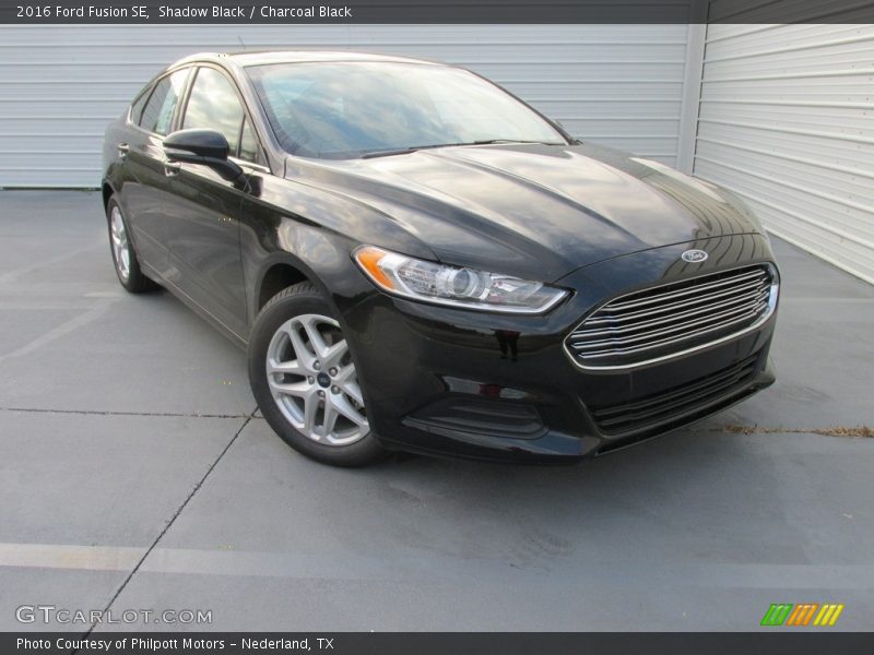 Shadow Black / Charcoal Black 2016 Ford Fusion SE