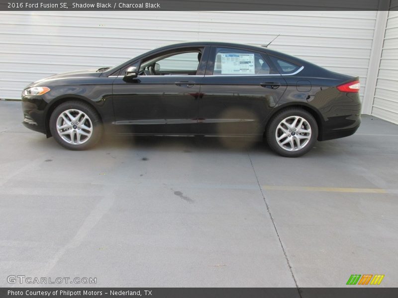 Shadow Black / Charcoal Black 2016 Ford Fusion SE