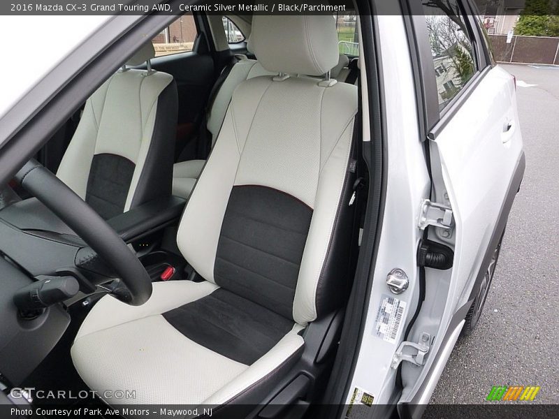 Ceramic Silver Metallic / Black/Parchment 2016 Mazda CX-3 Grand Touring AWD