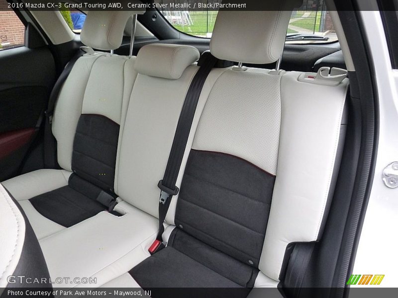 Ceramic Silver Metallic / Black/Parchment 2016 Mazda CX-3 Grand Touring AWD