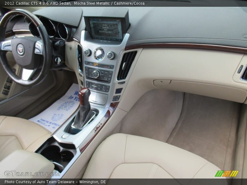 Mocha Steel Metallic / Cashmere/Cocoa 2012 Cadillac CTS 4 3.6 AWD Sedan