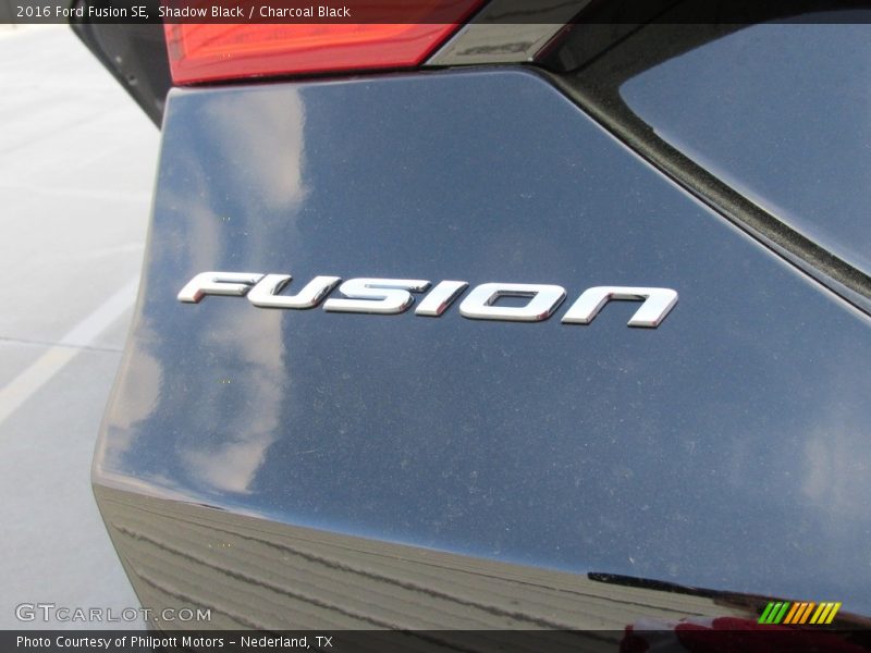 Shadow Black / Charcoal Black 2016 Ford Fusion SE
