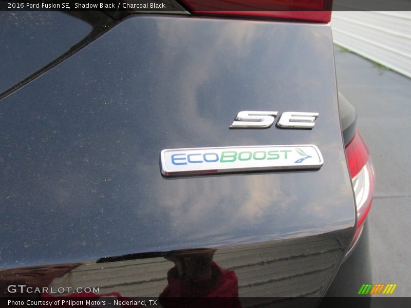 Shadow Black / Charcoal Black 2016 Ford Fusion SE