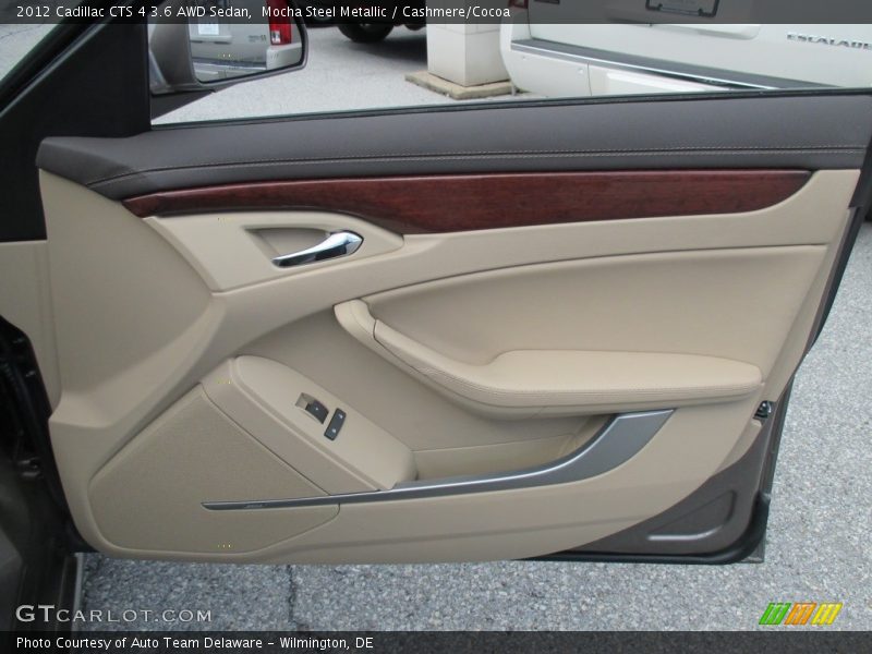 Mocha Steel Metallic / Cashmere/Cocoa 2012 Cadillac CTS 4 3.6 AWD Sedan