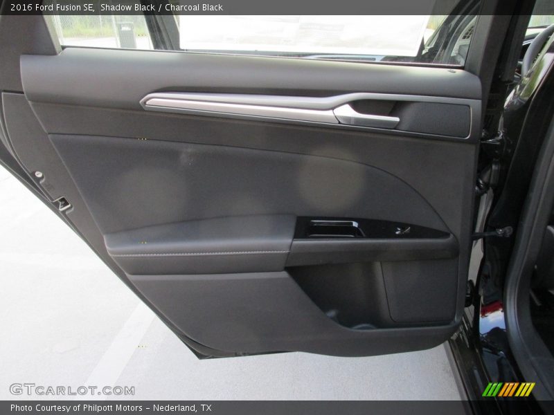 Shadow Black / Charcoal Black 2016 Ford Fusion SE