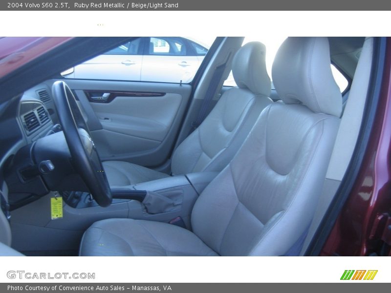 Ruby Red Metallic / Beige/Light Sand 2004 Volvo S60 2.5T
