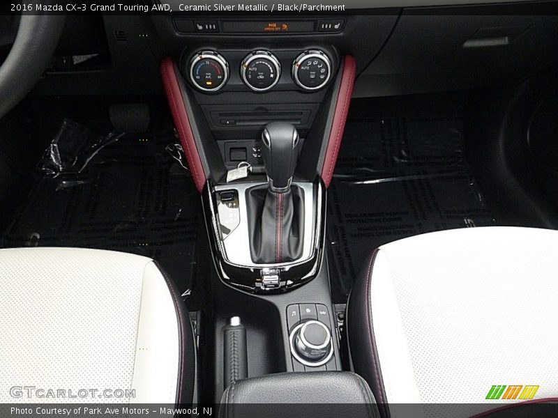 Ceramic Silver Metallic / Black/Parchment 2016 Mazda CX-3 Grand Touring AWD