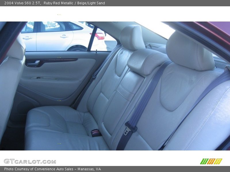 Ruby Red Metallic / Beige/Light Sand 2004 Volvo S60 2.5T
