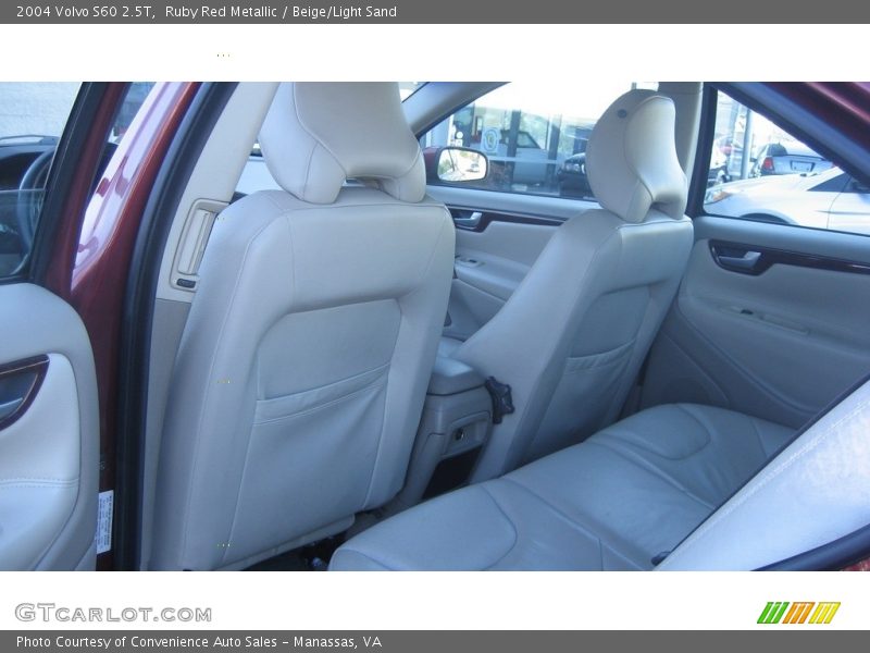 Ruby Red Metallic / Beige/Light Sand 2004 Volvo S60 2.5T