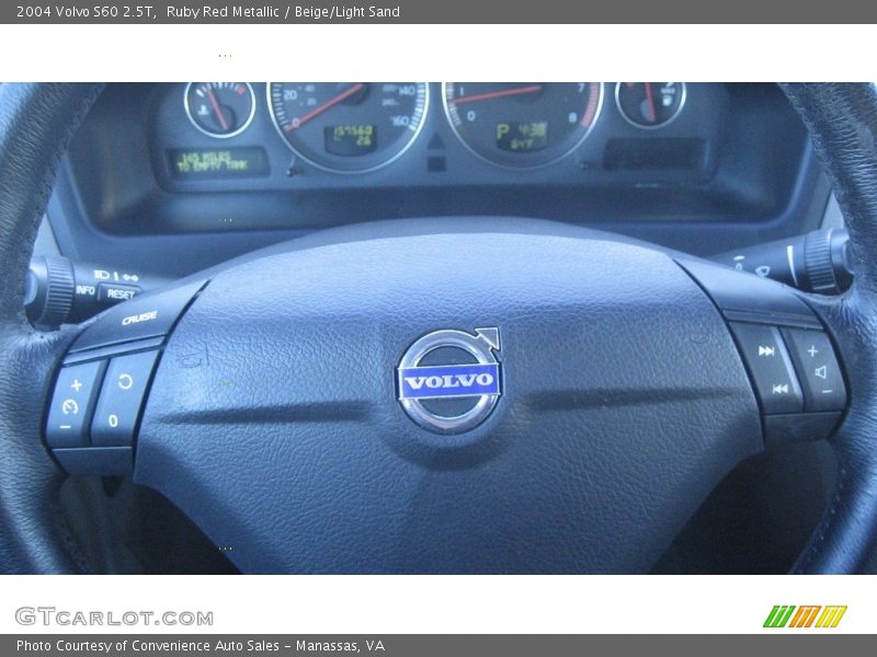 Ruby Red Metallic / Beige/Light Sand 2004 Volvo S60 2.5T