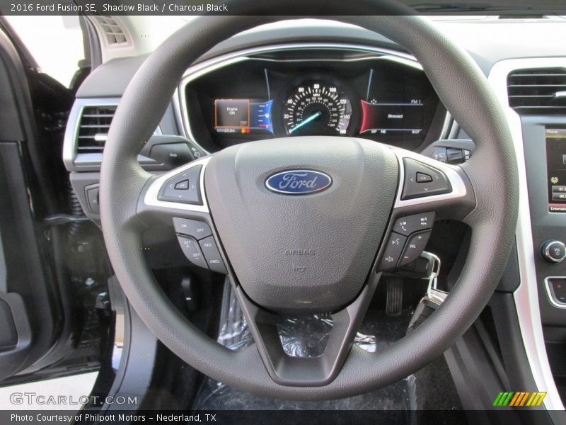 Shadow Black / Charcoal Black 2016 Ford Fusion SE