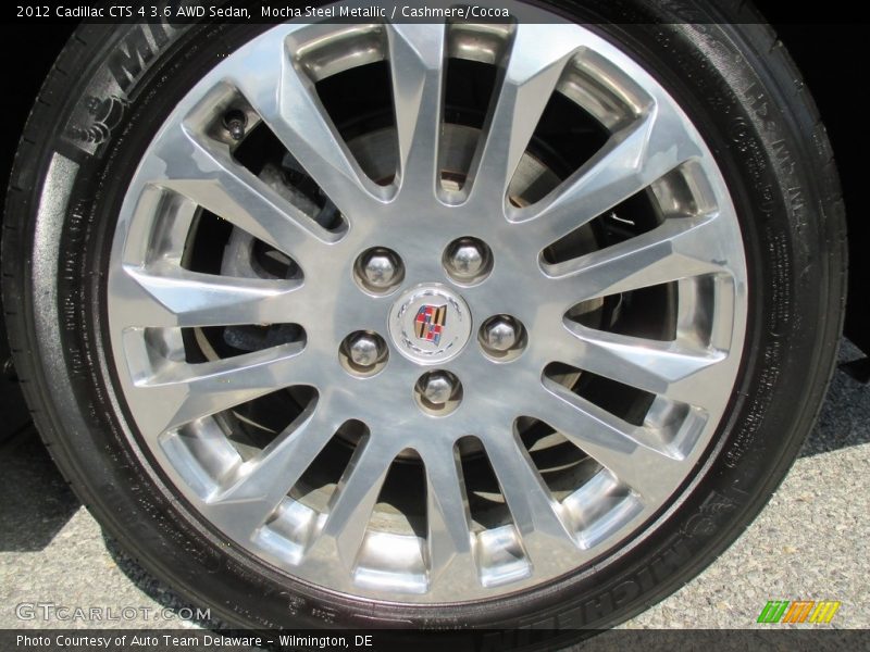 Mocha Steel Metallic / Cashmere/Cocoa 2012 Cadillac CTS 4 3.6 AWD Sedan