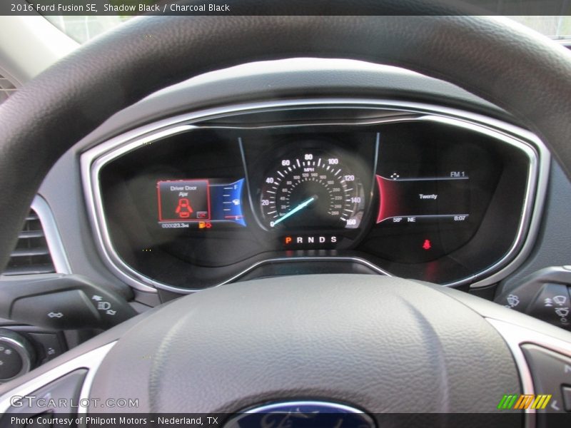 Shadow Black / Charcoal Black 2016 Ford Fusion SE