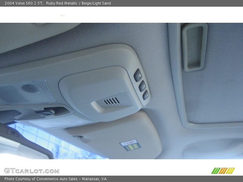 Ruby Red Metallic / Beige/Light Sand 2004 Volvo S60 2.5T
