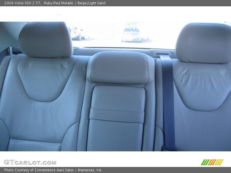 Ruby Red Metallic / Beige/Light Sand 2004 Volvo S60 2.5T