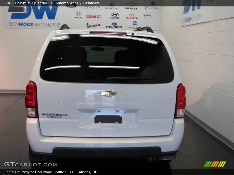 Summit White / Cashmere 2006 Chevrolet Uplander LT