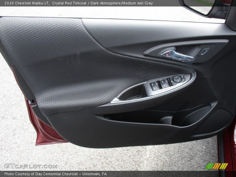 Crystal Red Tintcoat / Dark Atmosphere/Medium Ash Gray 2016 Chevrolet Malibu LT