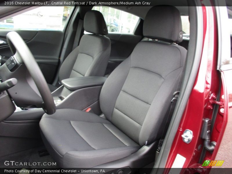 Crystal Red Tintcoat / Dark Atmosphere/Medium Ash Gray 2016 Chevrolet Malibu LT