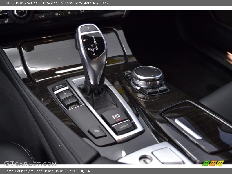 Mineral Grey Metallic / Black 2016 BMW 5 Series 528i Sedan
