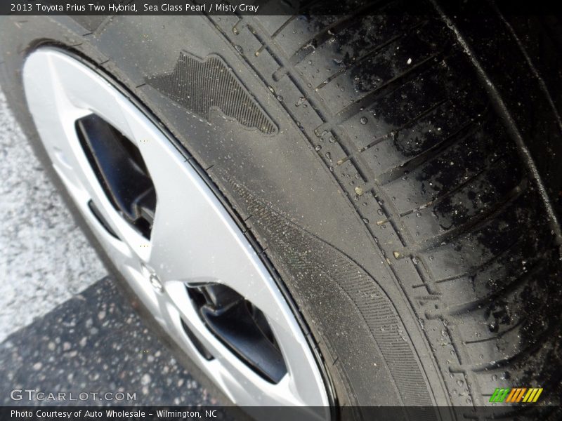 Sea Glass Pearl / Misty Gray 2013 Toyota Prius Two Hybrid