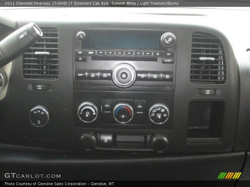 Summit White / Light Titanium/Ebony 2011 Chevrolet Silverado 2500HD LT Extended Cab 4x4