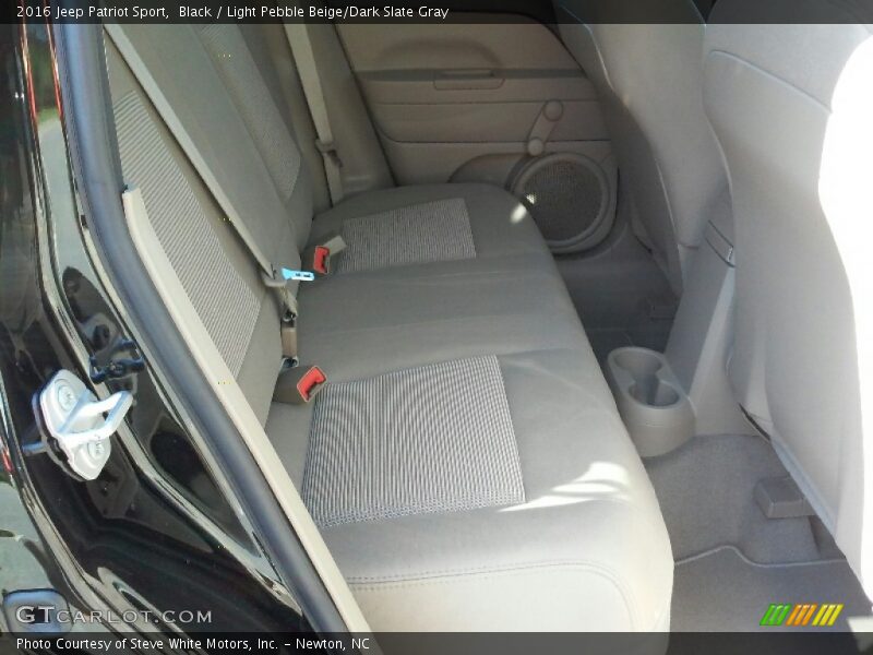 Black / Light Pebble Beige/Dark Slate Gray 2016 Jeep Patriot Sport