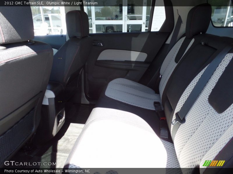 Olympic White / Light Titanium 2012 GMC Terrain SLE