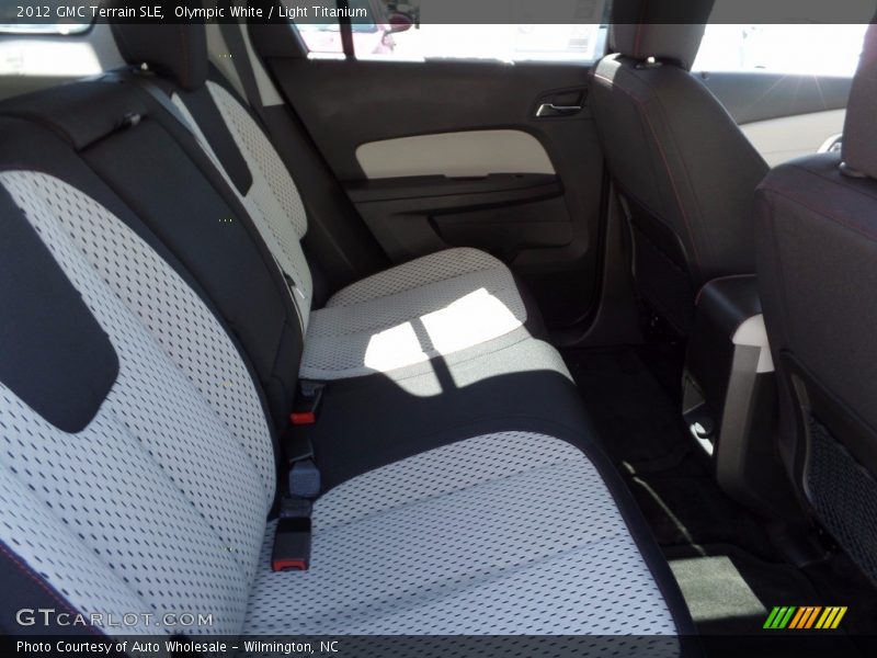 Olympic White / Light Titanium 2012 GMC Terrain SLE