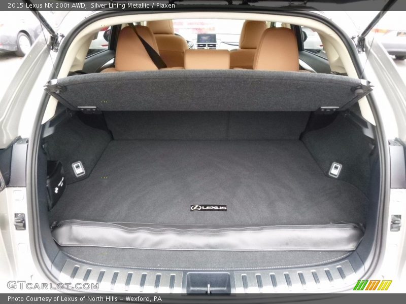 Silver Lining Metallic / Flaxen 2015 Lexus NX 200t AWD