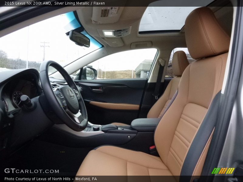 Front Seat of 2015 NX 200t AWD
