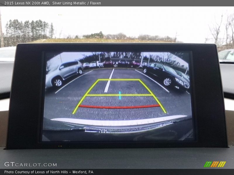 Silver Lining Metallic / Flaxen 2015 Lexus NX 200t AWD