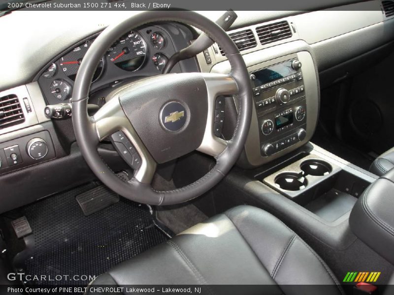 Black / Ebony 2007 Chevrolet Suburban 1500 Z71 4x4