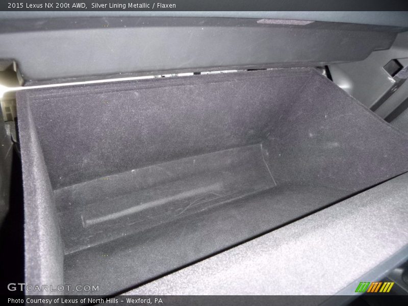 Silver Lining Metallic / Flaxen 2015 Lexus NX 200t AWD