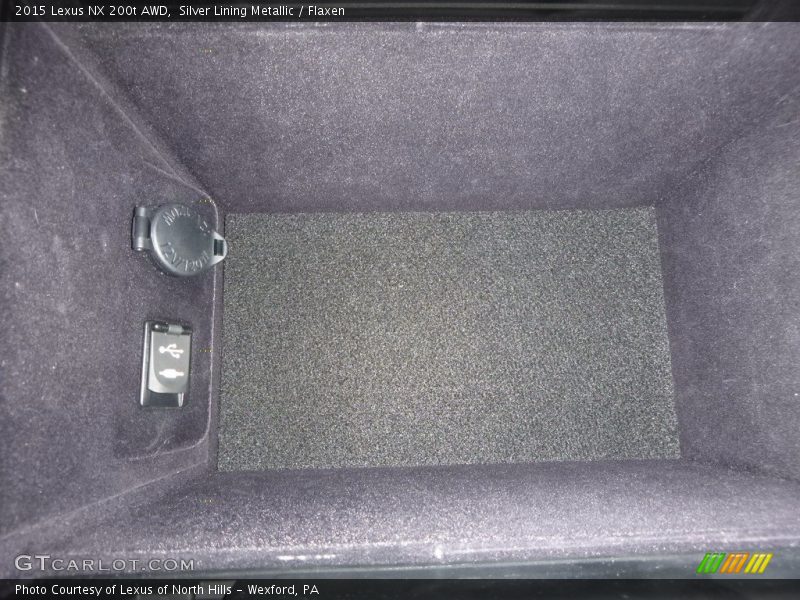 Silver Lining Metallic / Flaxen 2015 Lexus NX 200t AWD