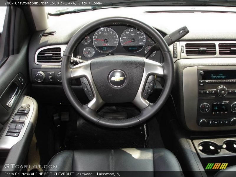 Black / Ebony 2007 Chevrolet Suburban 1500 Z71 4x4