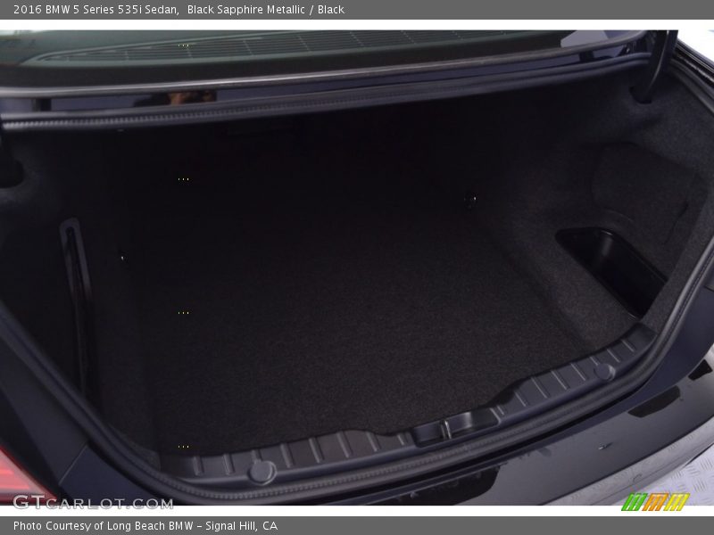 Black Sapphire Metallic / Black 2016 BMW 5 Series 535i Sedan