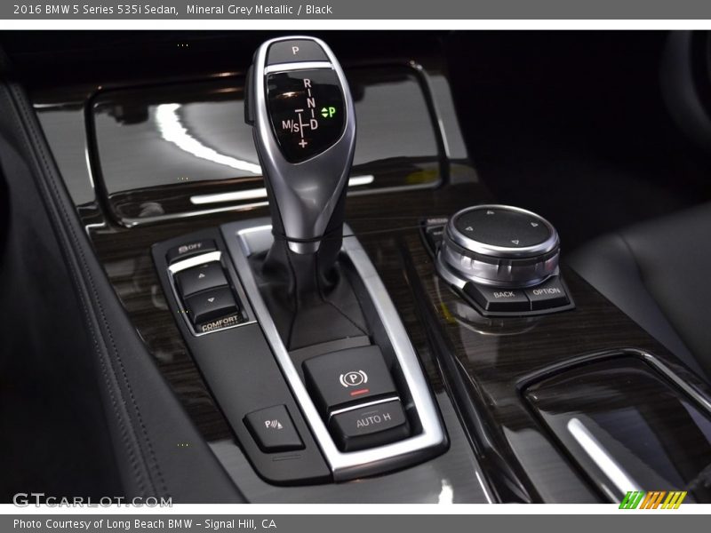 Mineral Grey Metallic / Black 2016 BMW 5 Series 535i Sedan