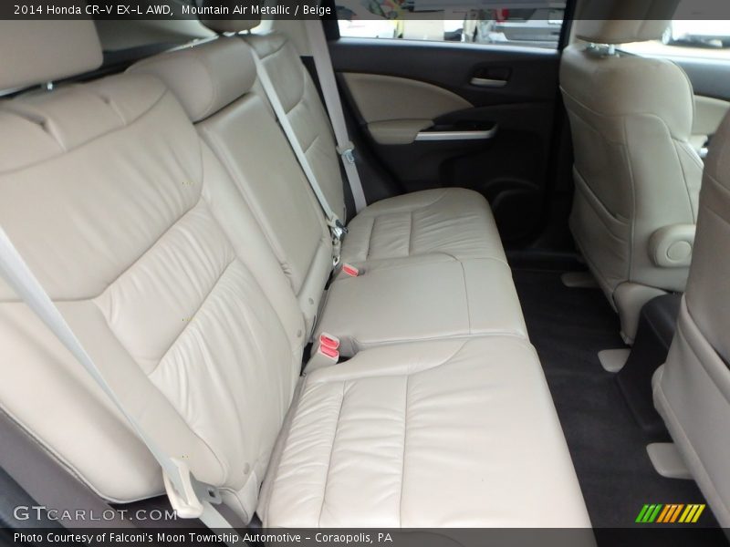 Mountain Air Metallic / Beige 2014 Honda CR-V EX-L AWD
