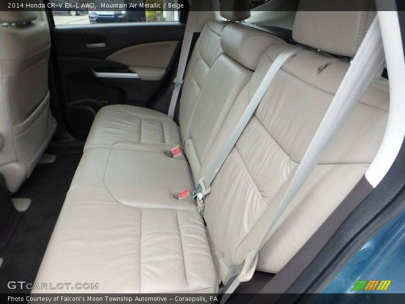 Mountain Air Metallic / Beige 2014 Honda CR-V EX-L AWD