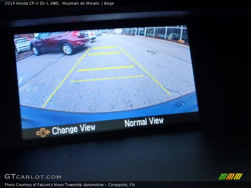 Mountain Air Metallic / Beige 2014 Honda CR-V EX-L AWD