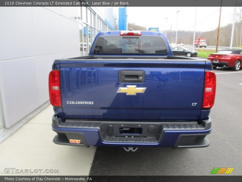 Laser Blue / Jet Black 2016 Chevrolet Colorado LT Extended Cab 4x4
